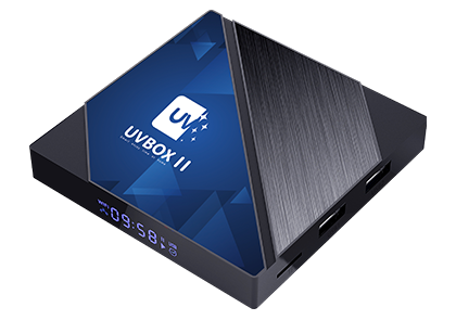 UVBox 2 - Android TV Media Box (2GB DDR3 RAM, 16GB eMMC ROM)